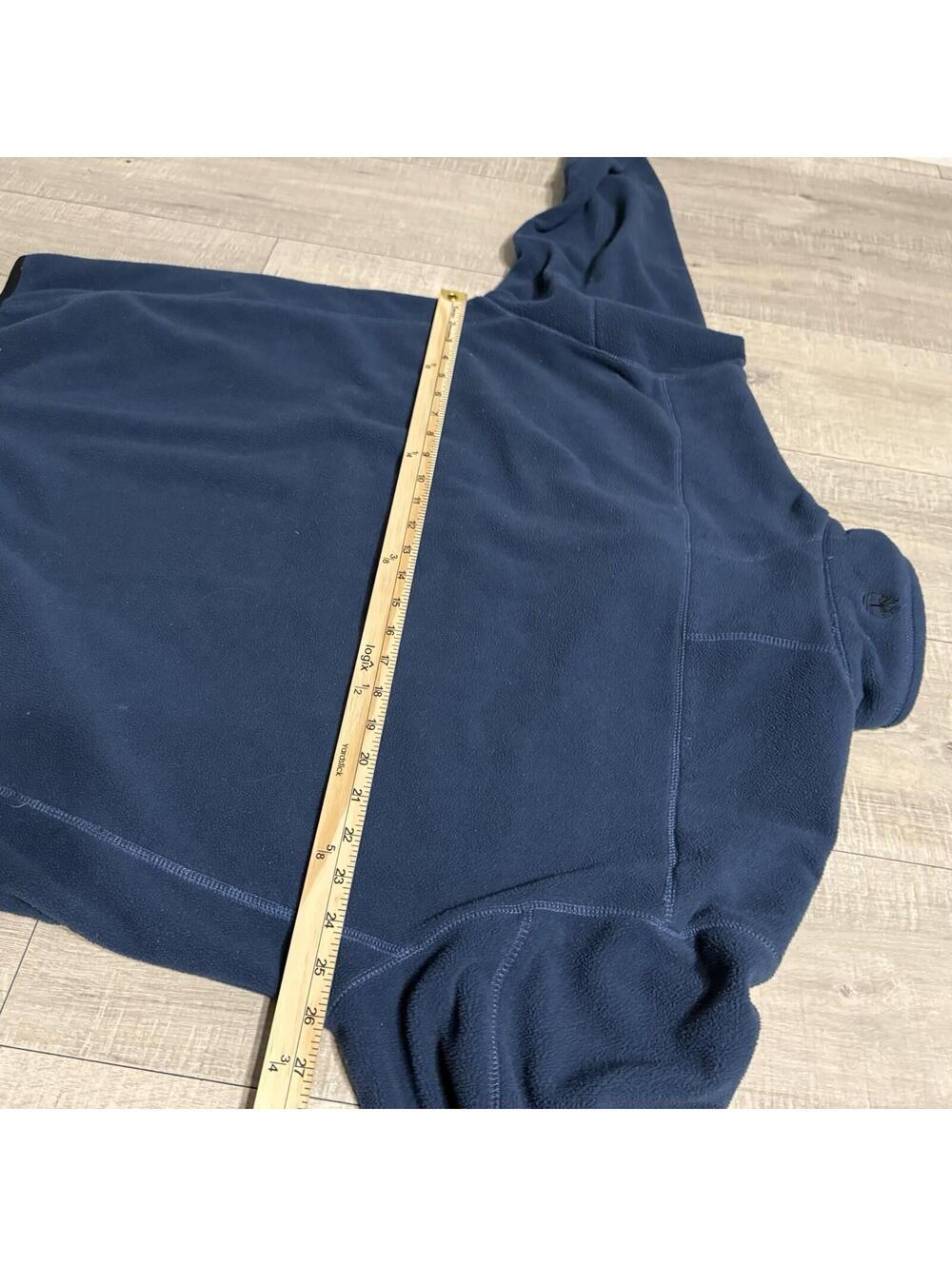 Timberland Fleece Jacket Blue Mens XL - Picture 8 of 8